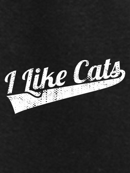 I like cats