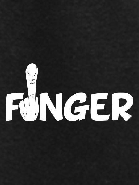 The finger (white)