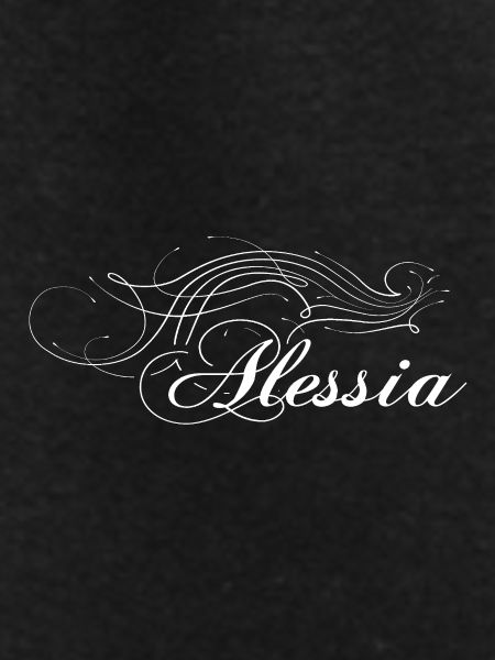 Alessia embellished white