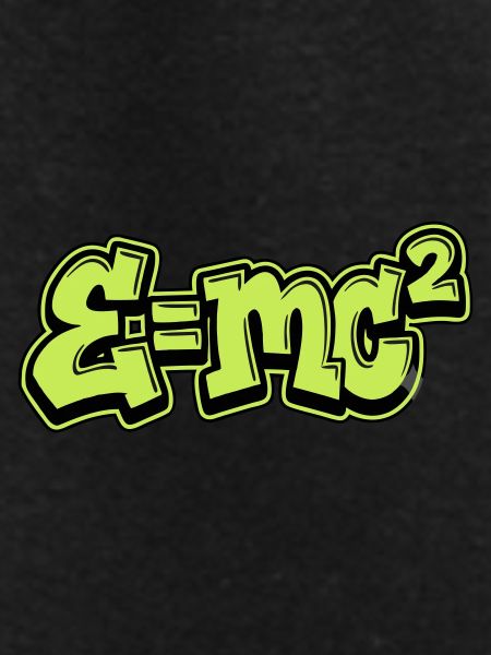 Einstein Formel Graffiti