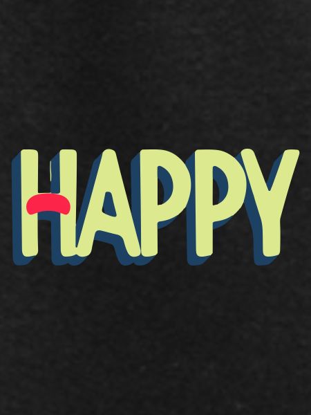 Happy Text Design
