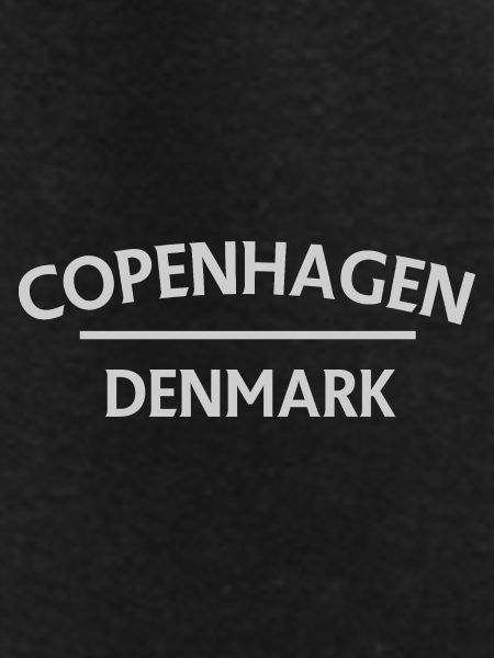 Copenhagen – Denmark Textdesign