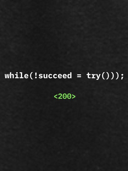 while(!succeed = try())); – Developer Shirt