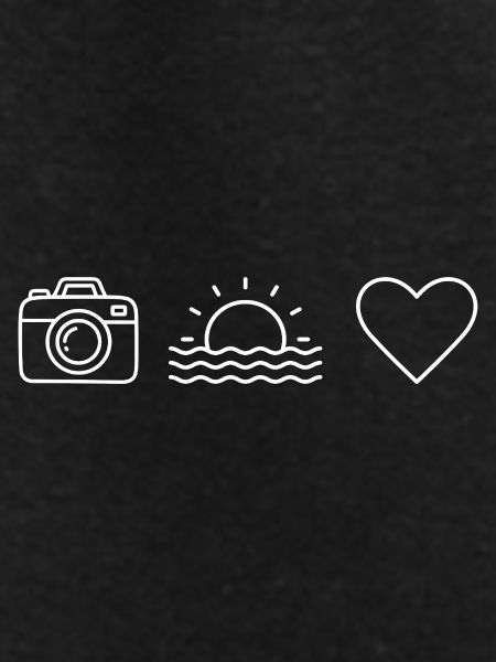 Camera Sunset Heart