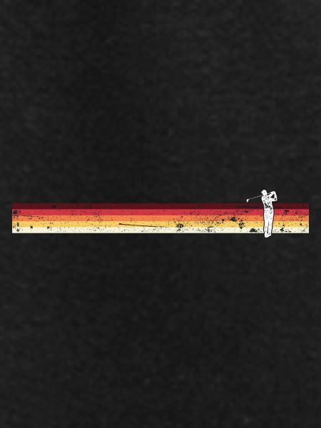 Golf Sunset Silhouette Tee