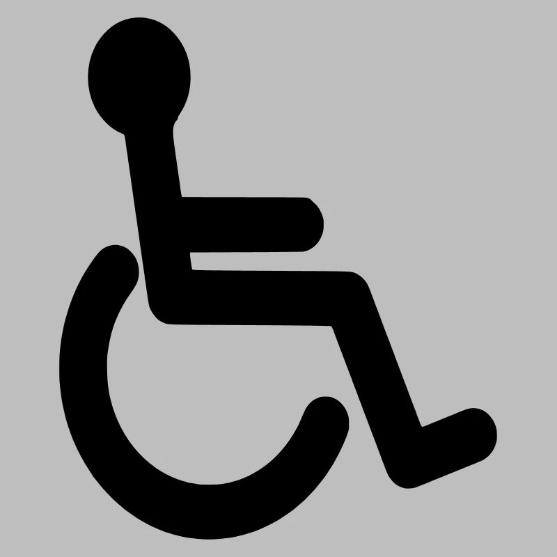 Symbole de base du fauteuil roulant #