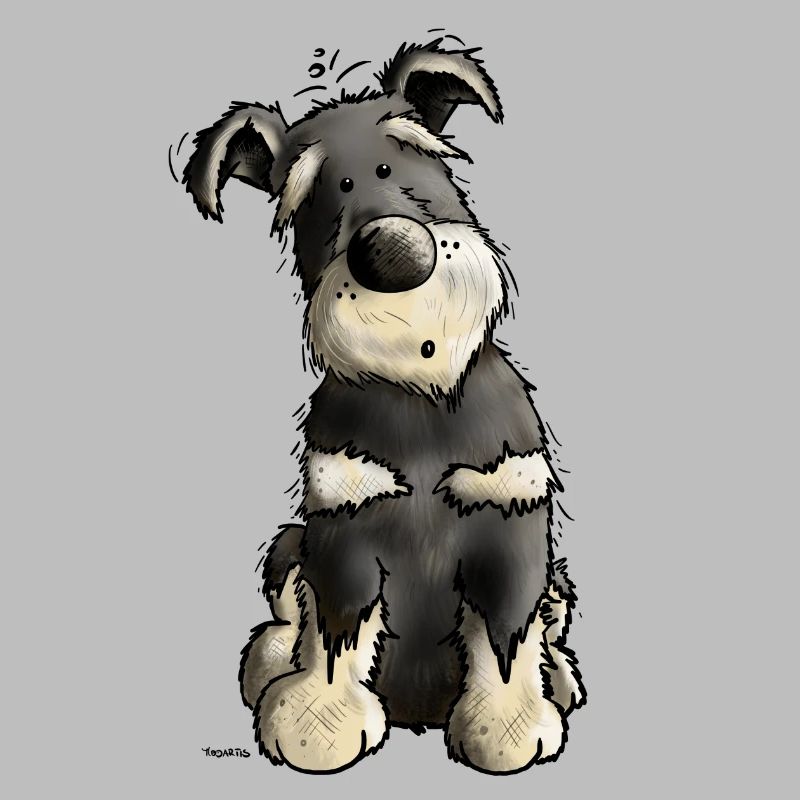 Drolliger Schnauzer
