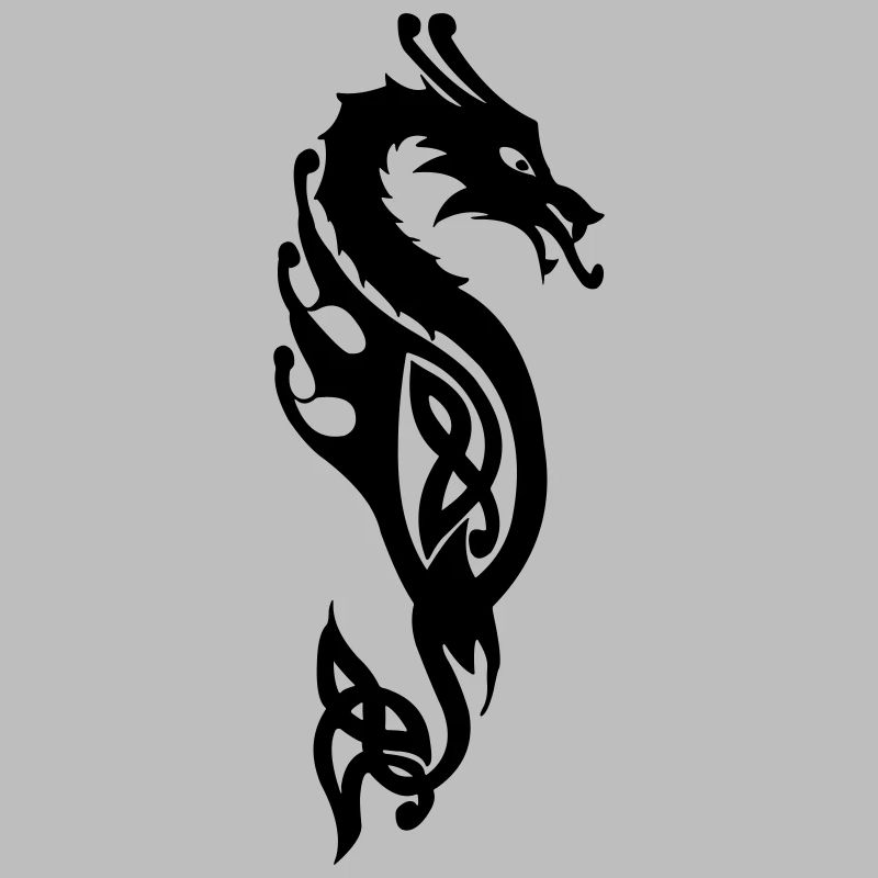 Monströse Seeschlange oder Drachenvektor