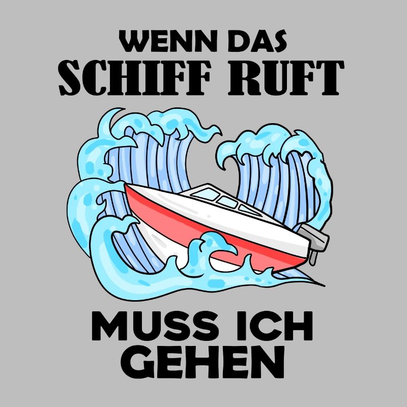 Motorboot Kapitän Boot Boote Seefahrt Geschenk