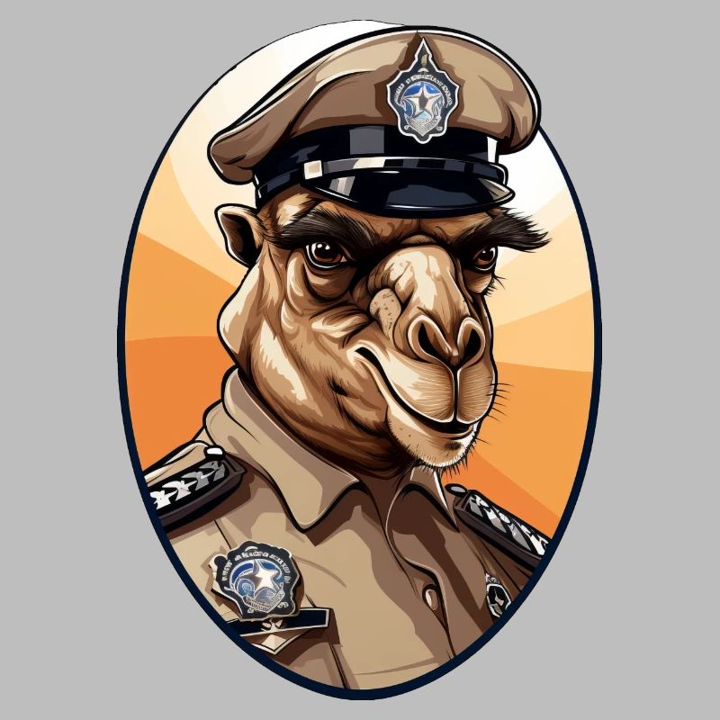 Kamel Polizei