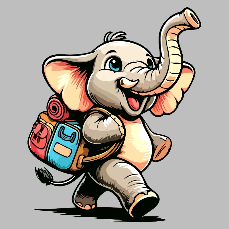 Tiny Trekker : Le Jolly Elephant