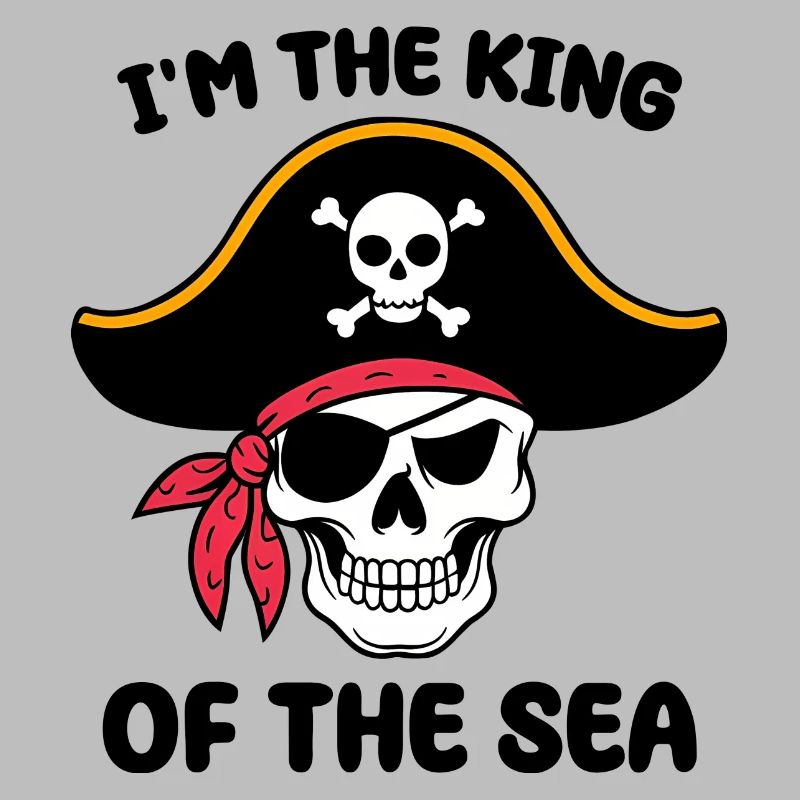 Crâne de pirate avec cache-œil