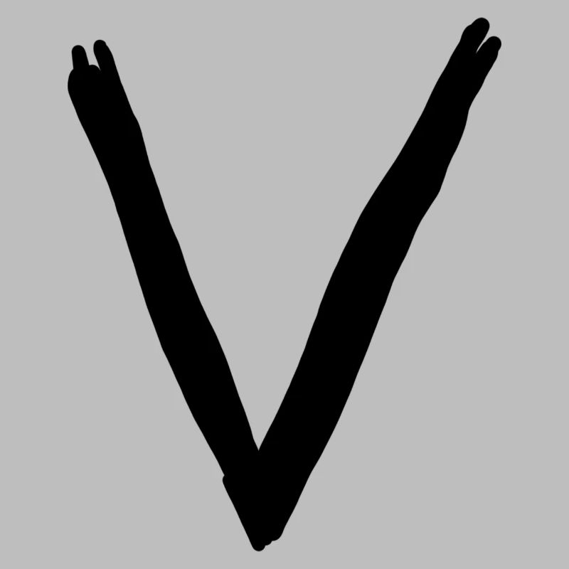 Buchstaben V