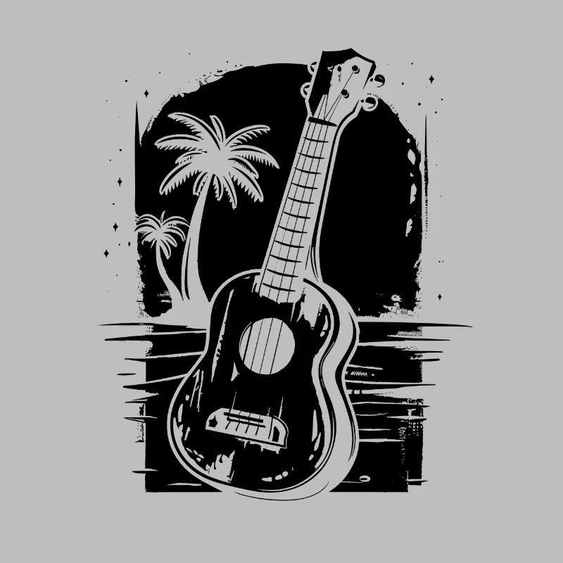 Ukulele Drawing