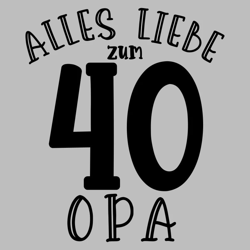 Joyeux 40e anniversaire Papi