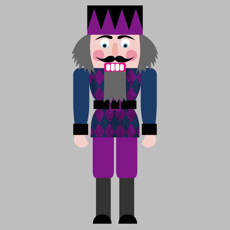 Nutcracker Diamond Rhombs Pattern Christmas Xmas