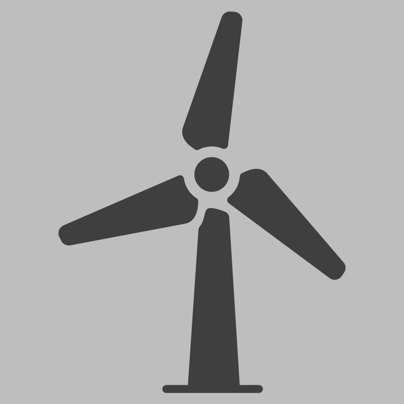 Logo de l’icône de l’éolienne