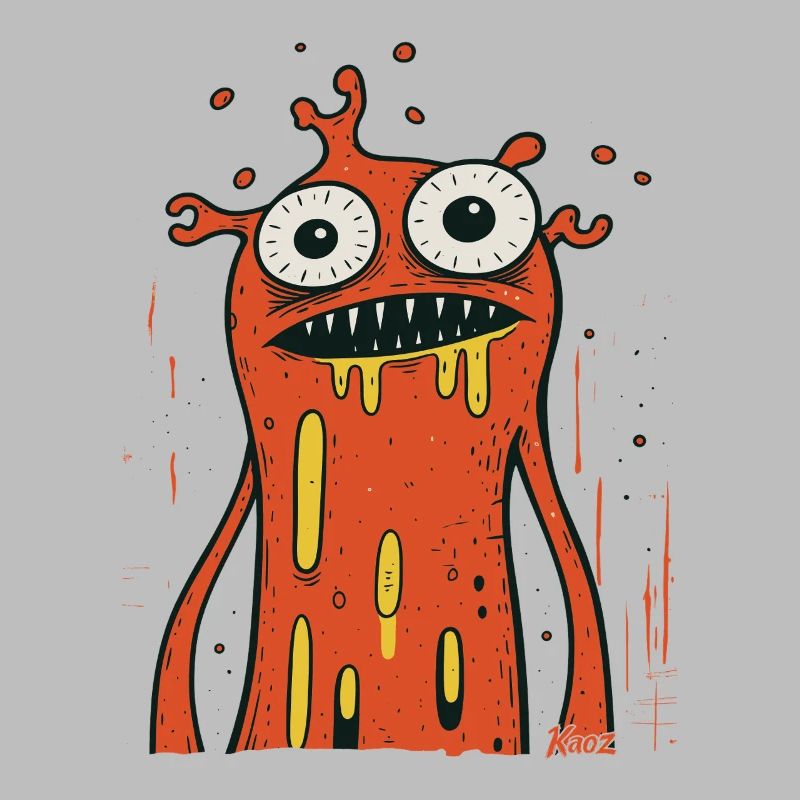 Conception de monstre cool
