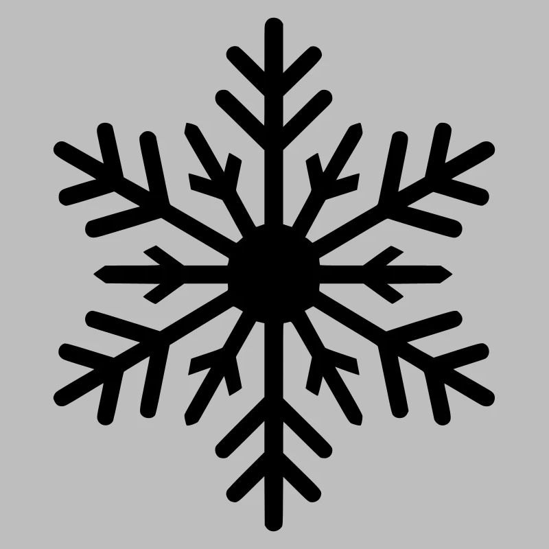 Schneeflocke, Eiskristall, Farbe variabel