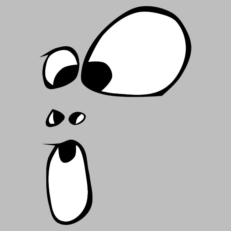 uhh! Face Ghost Ghost Halloween Comic