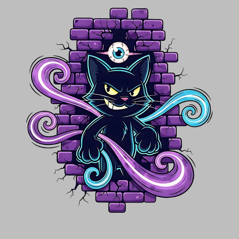 Magic Cat - Magic Cat with All-Seeing Eye
