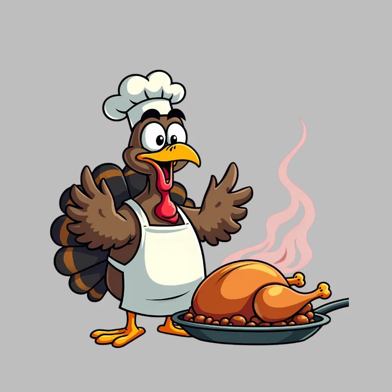 Cuisinier de dinde de Thanksgiving