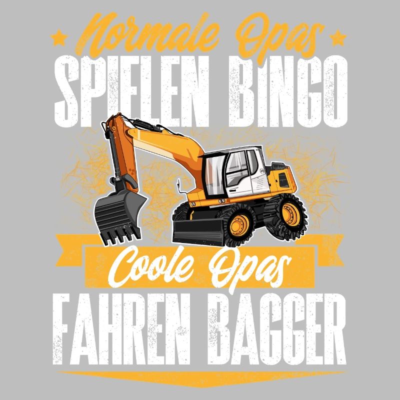 Baggerfahrer Opa