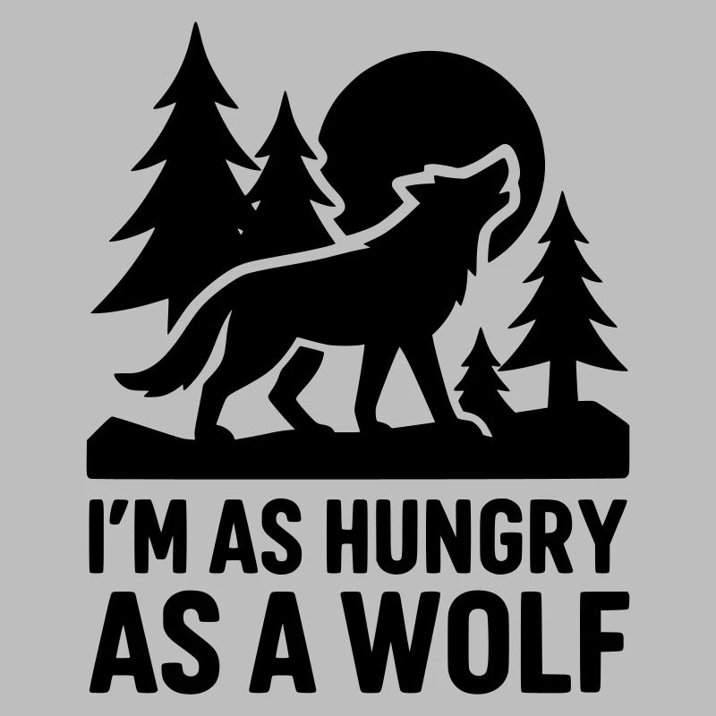 loup affamé affamé