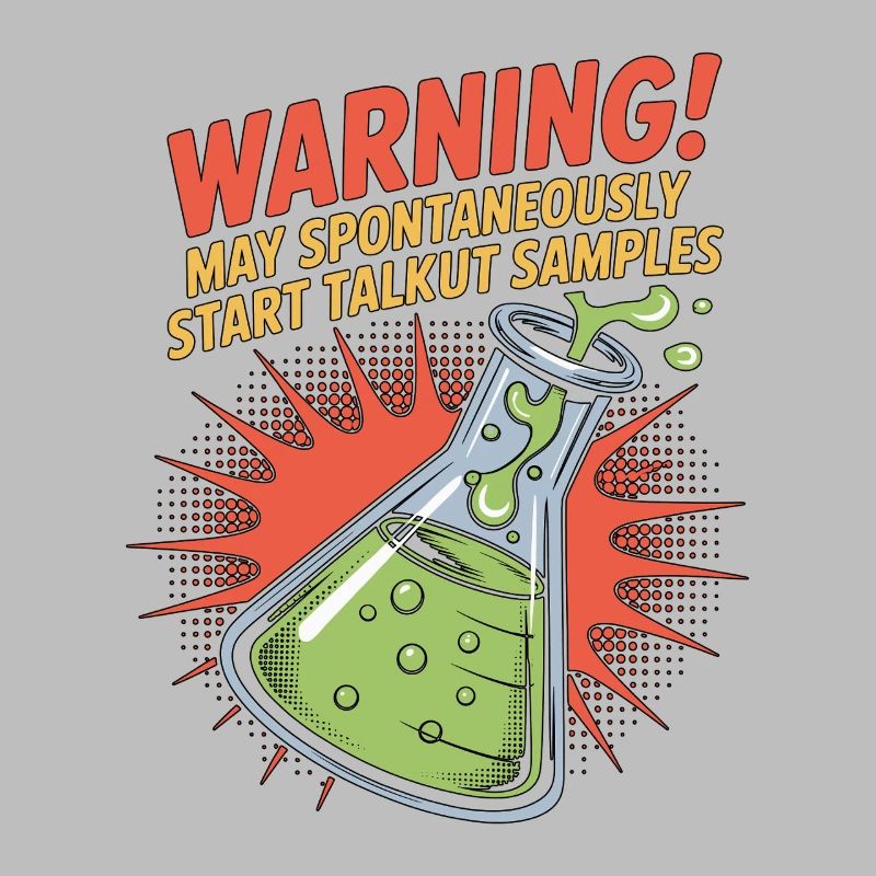Lab Technician Warning May Spontaneously Scientist
