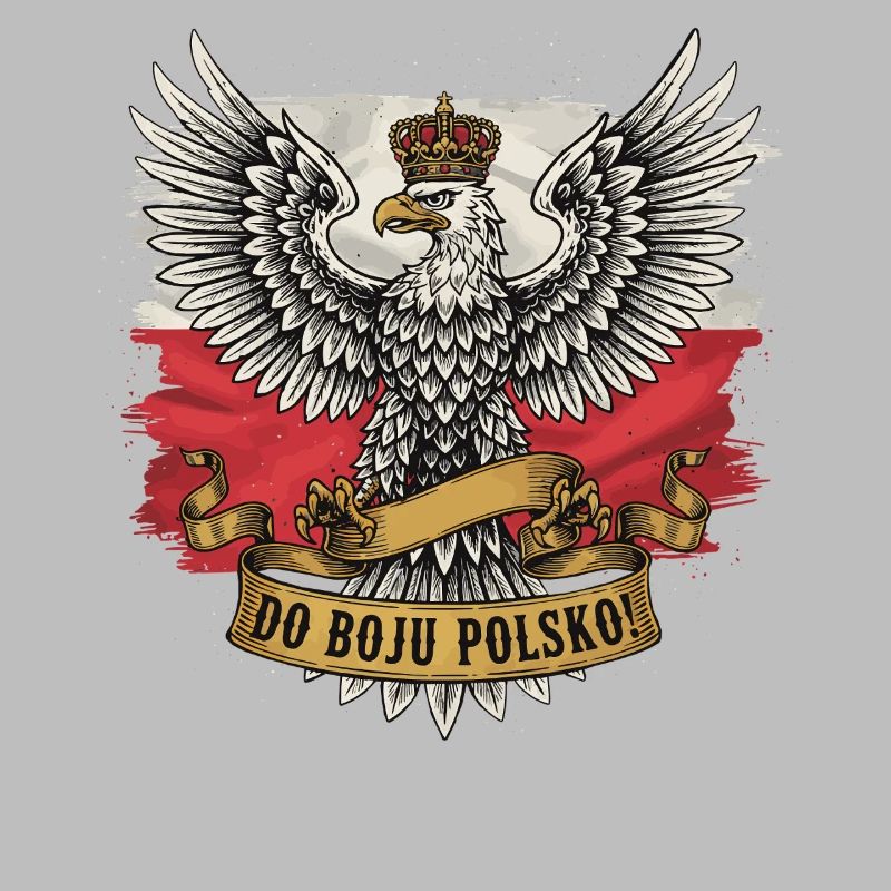 For Poland Into Battle Eagle