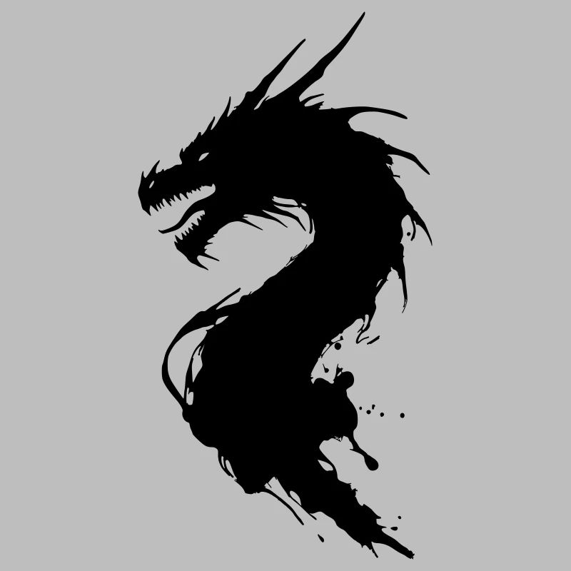 Schwarzer Drachen