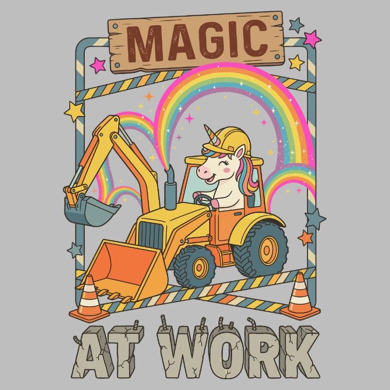 Magic At Work Einhorn Bagger
