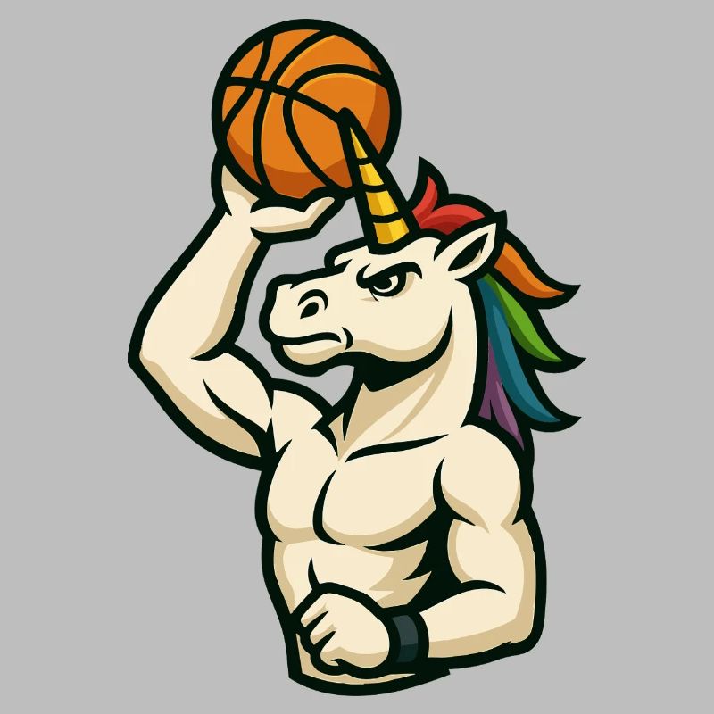 Einhorn-Dunk-Reifen