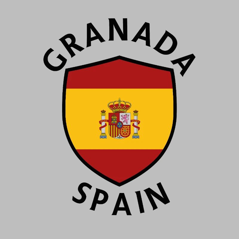 Granada-Spanien-Schild
