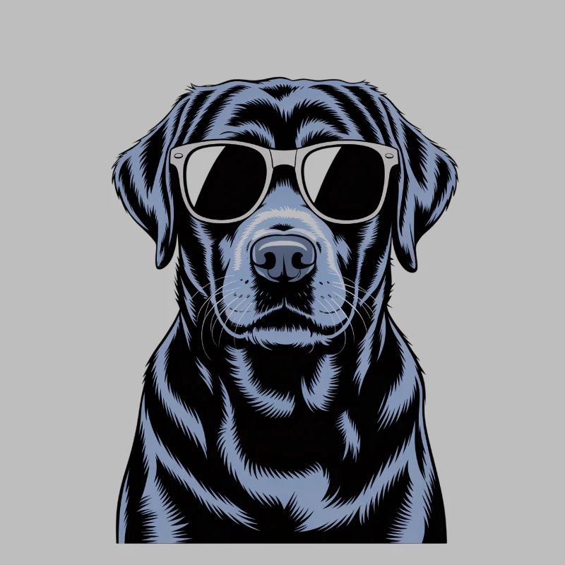 Schwarzer Labrador