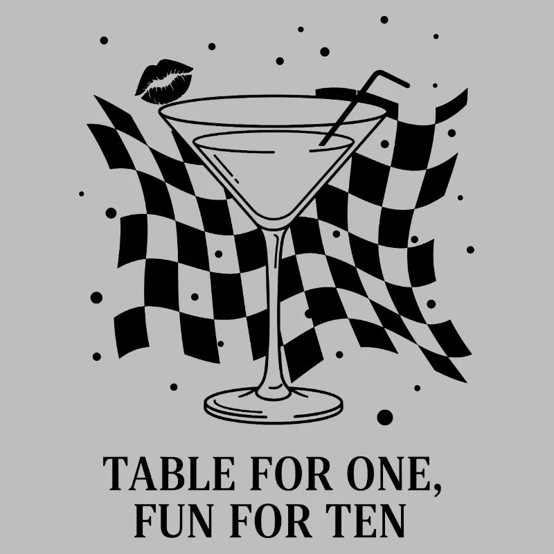 Table For One Martini Party