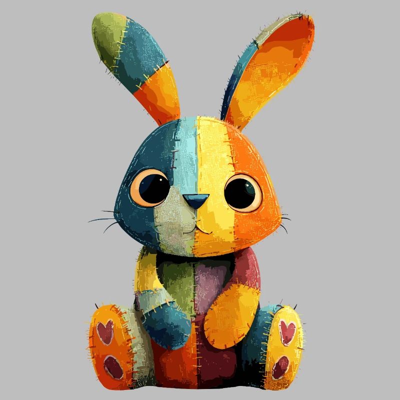 Festival des Couleurs Patchwork Bunny