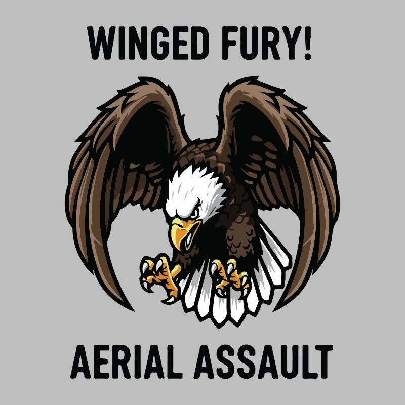 Winged Fury Golden Eagle Attack