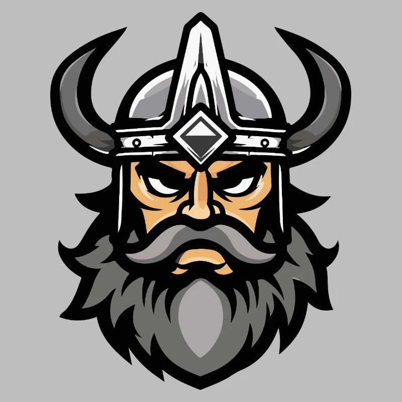 Wikinger Kopf Valhalla