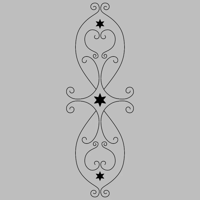 Symmetrical Star Pattern