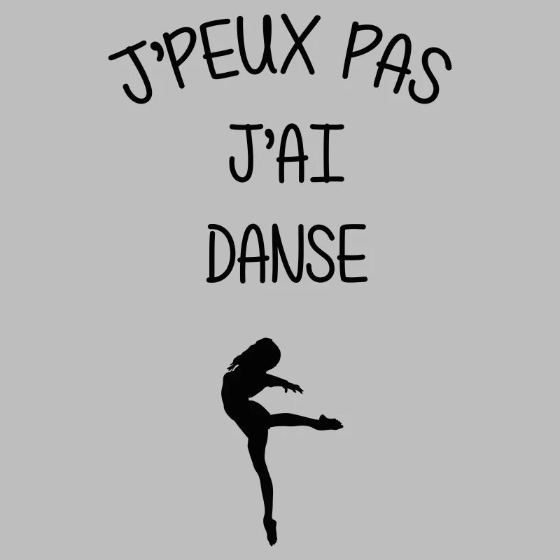 I can't, I danced