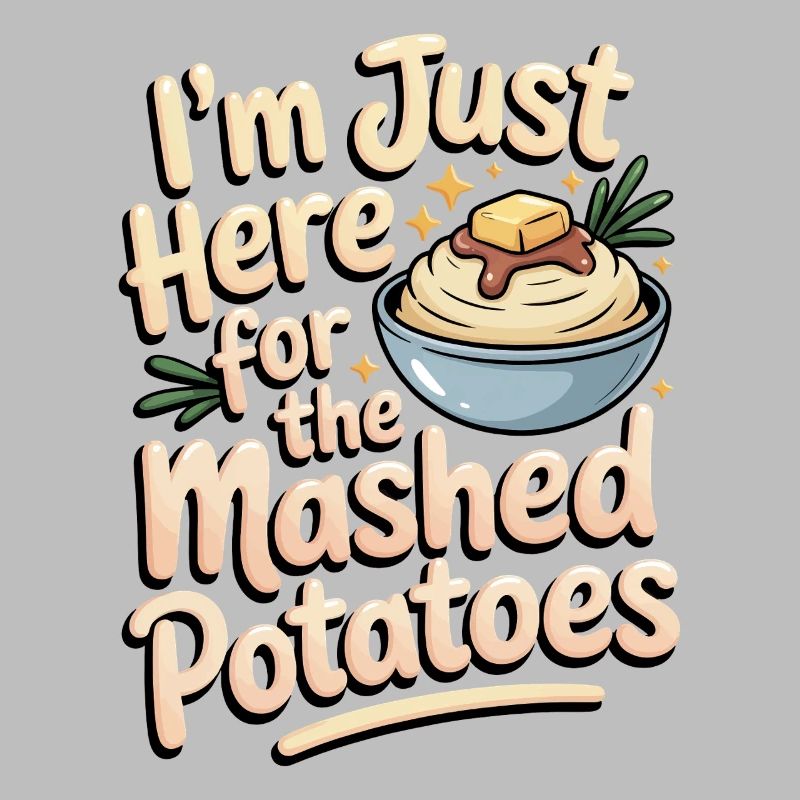 I'm only here for the mashed potatoes
