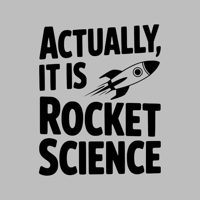 En réalité, c’est de la science spatiale