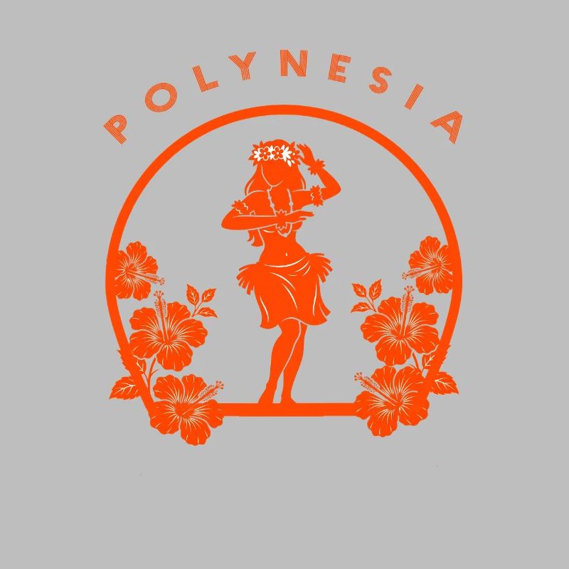 Polynesia Aloha Hula Dancer & Fleur d’Hibiscus