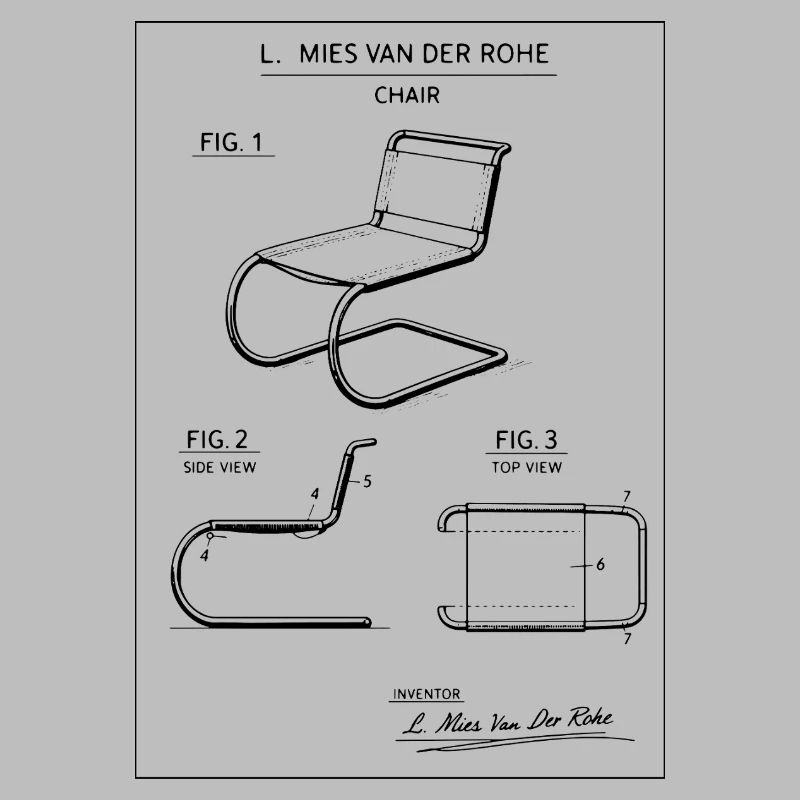 Conception moderne des chaises