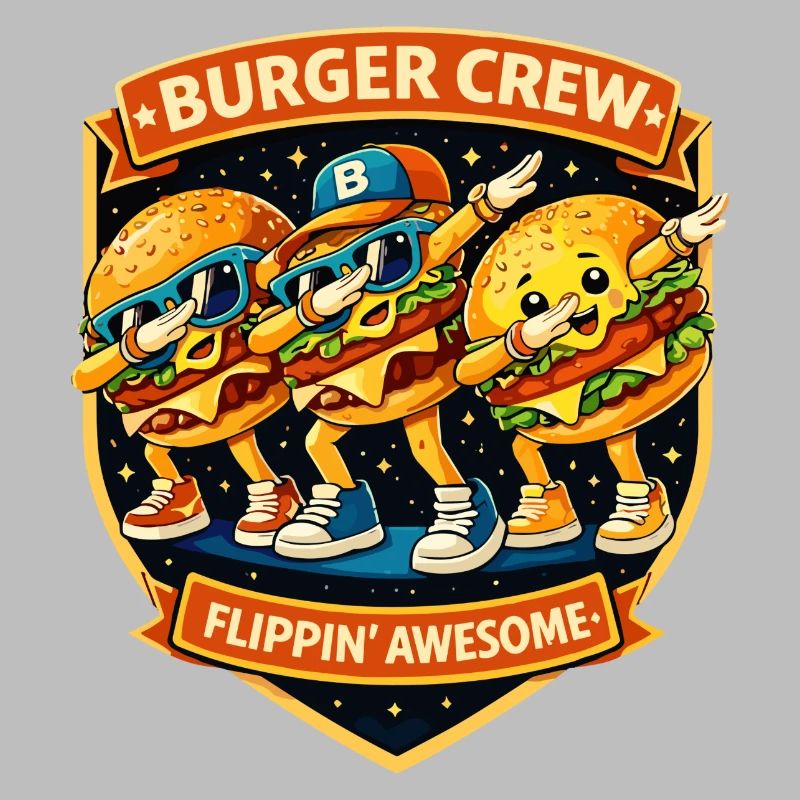 Burger Crew Flippin' Awesome - Danse du Dabbing Dab