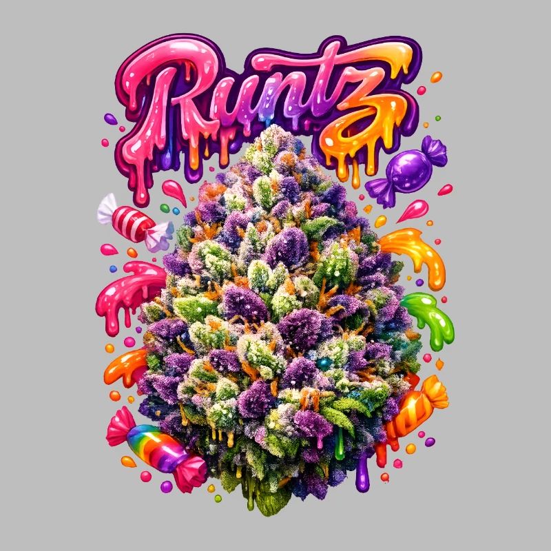 Runtz Candy Graffiti Kunstdruck