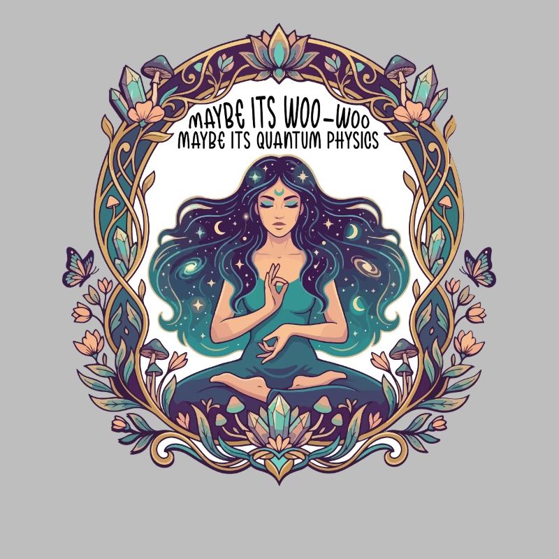Maybe Its Woo-woo Maybe Its Quantum Physics Woman