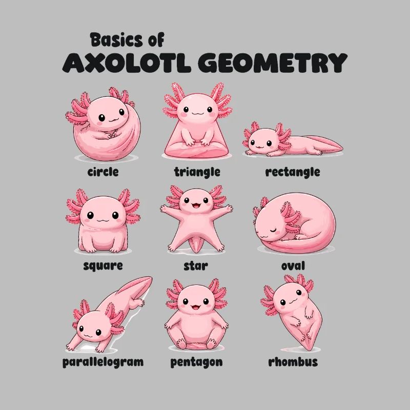Axolotl Geometry Basics Funnier