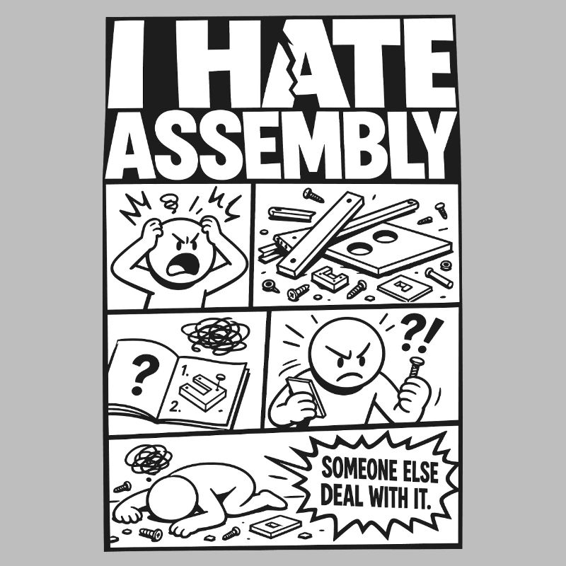 Je déteste les instructions d’assemblage